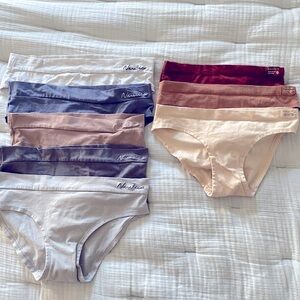 NWOT Lot of 8 organic cotton underwear